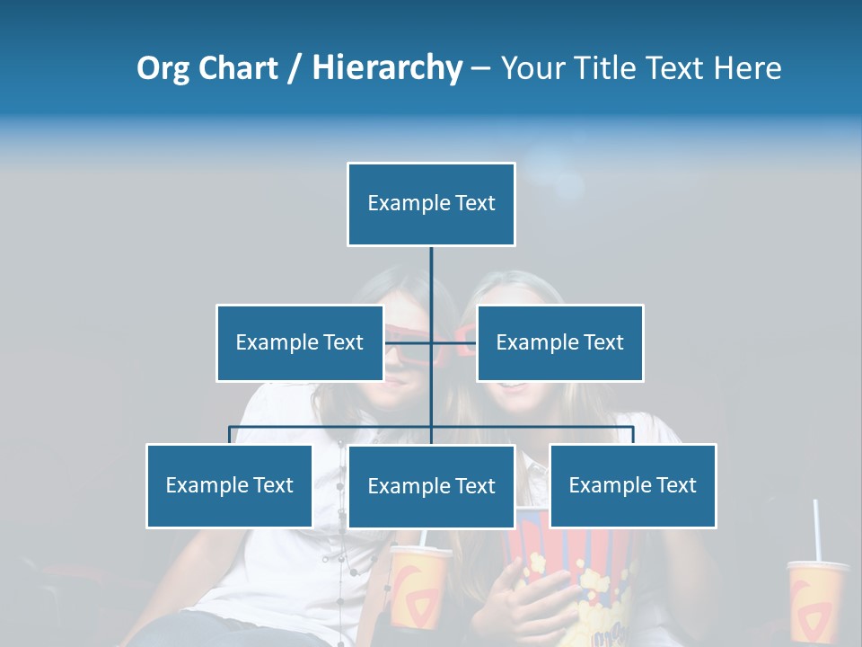 Glasses Indoors Women PowerPoint Template