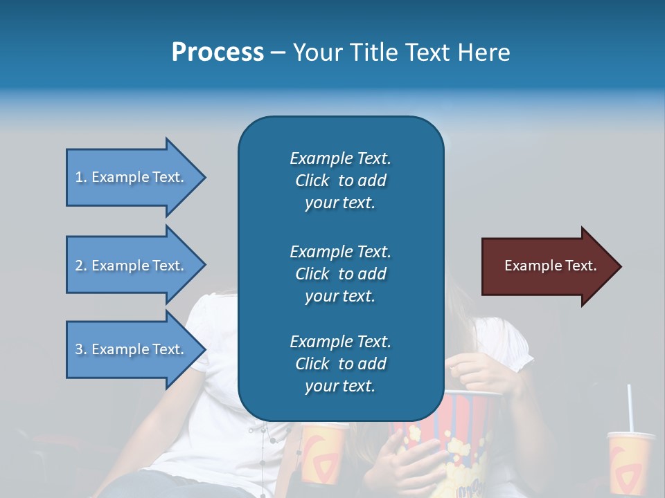 Glasses Indoors Women PowerPoint Template