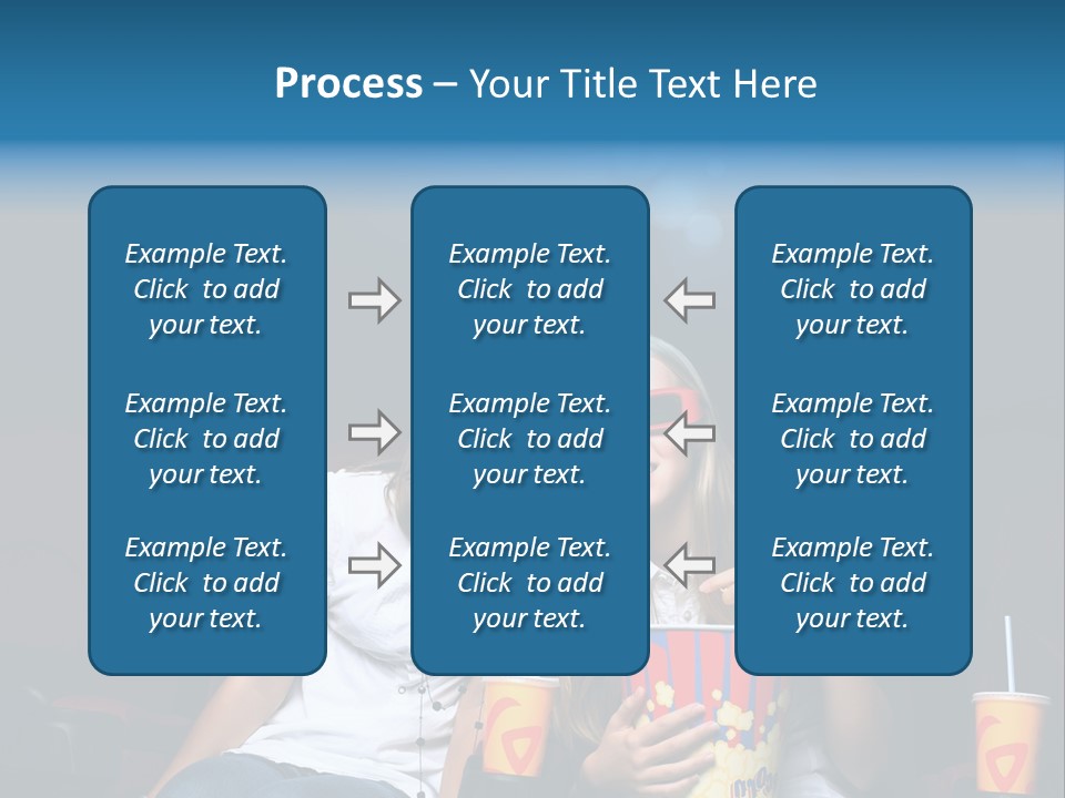 Glasses Indoors Women PowerPoint Template