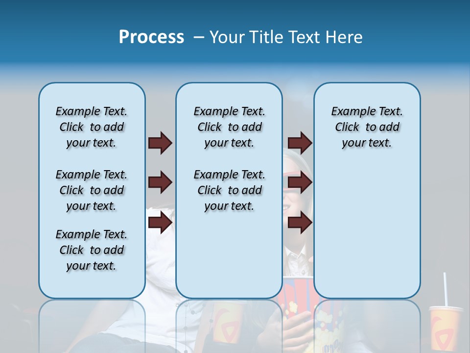 Glasses Indoors Women PowerPoint Template