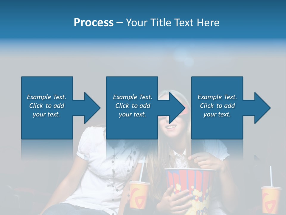 Glasses Indoors Women PowerPoint Template