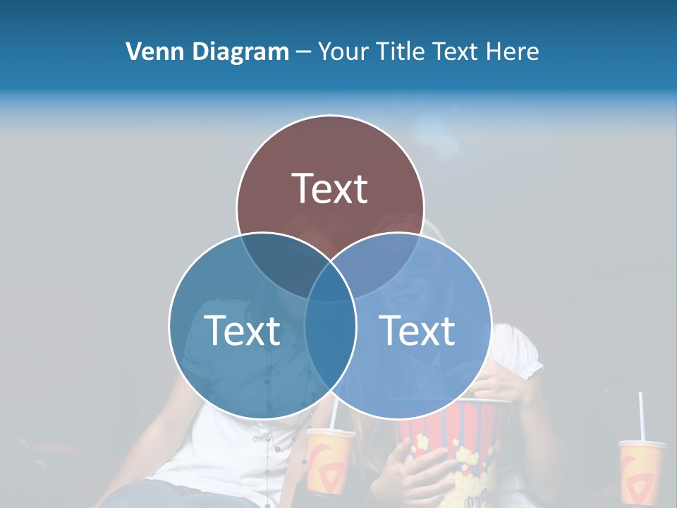 Glasses Indoors Women PowerPoint Template