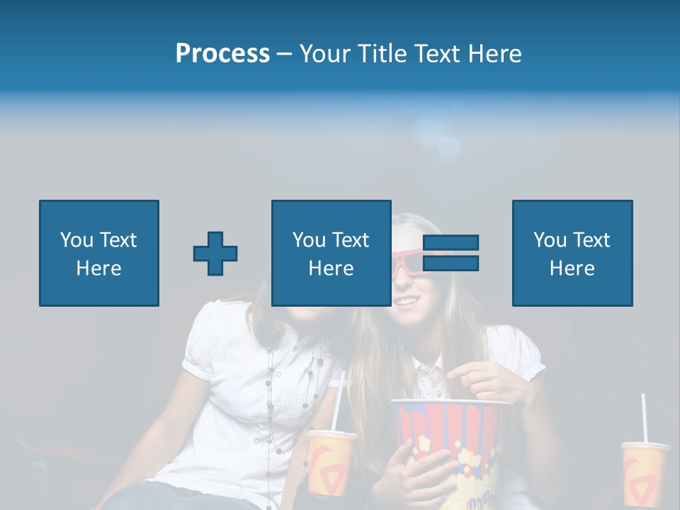 Glasses Indoors Women PowerPoint Template