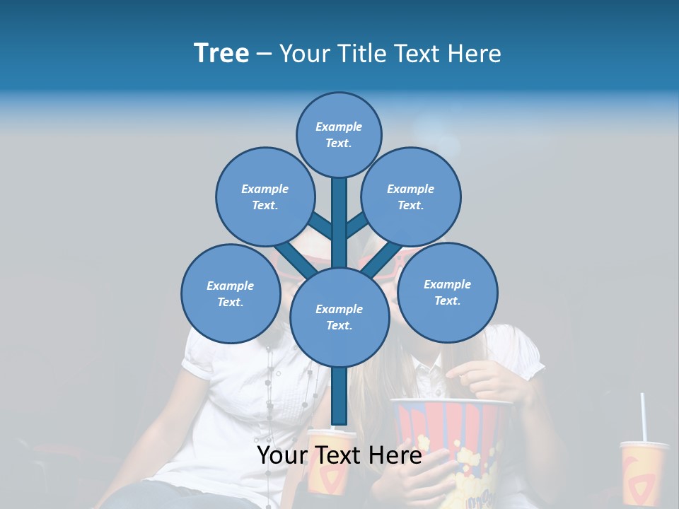 Glasses Indoors Women PowerPoint Template