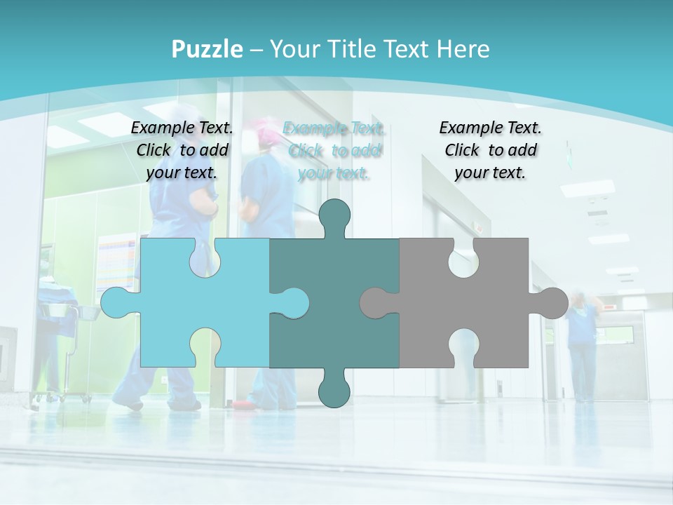 Hall Light Medical PowerPoint Template