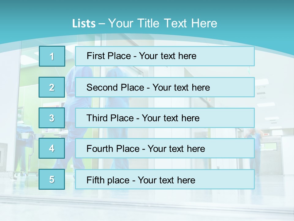 Hall Light Medical PowerPoint Template
