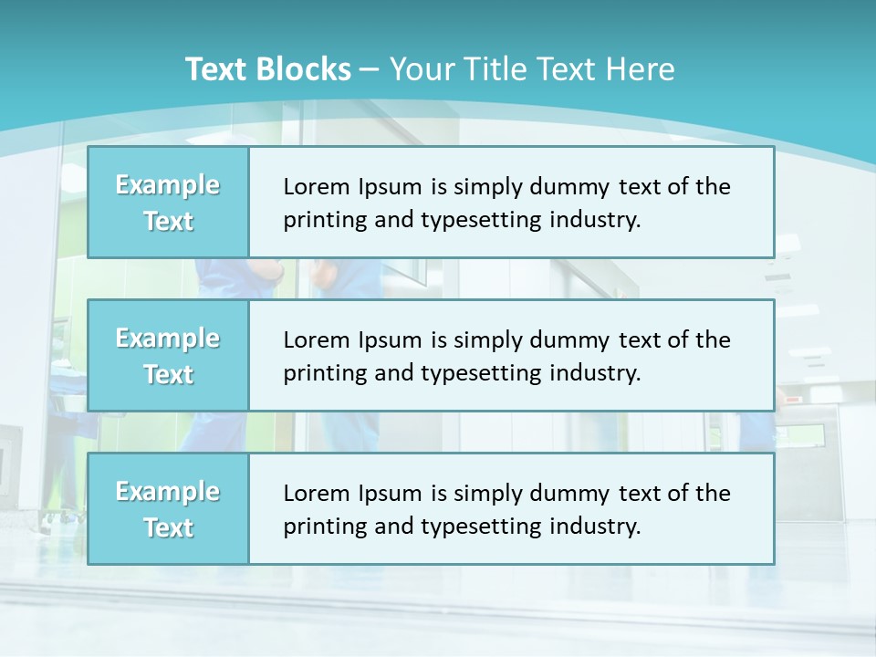Hall Light Medical PowerPoint Template