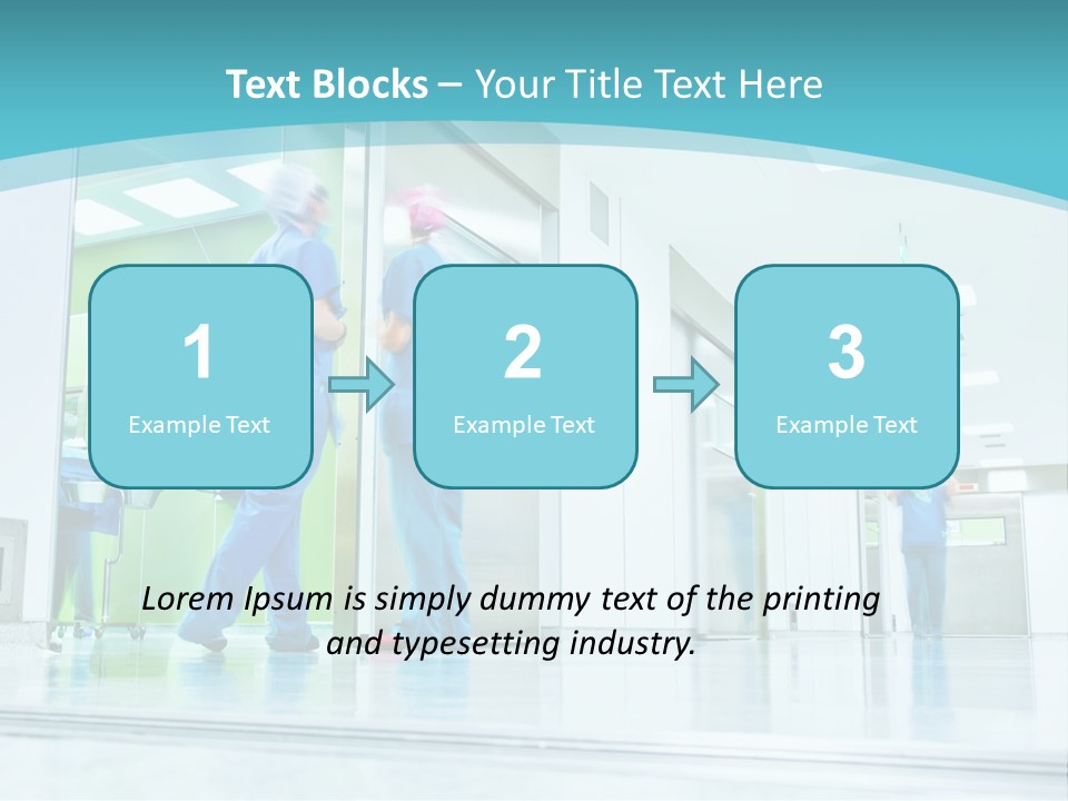 Hall Light Medical PowerPoint Template