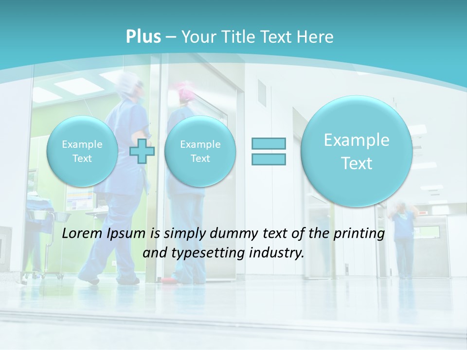 Hall Light Medical PowerPoint Template
