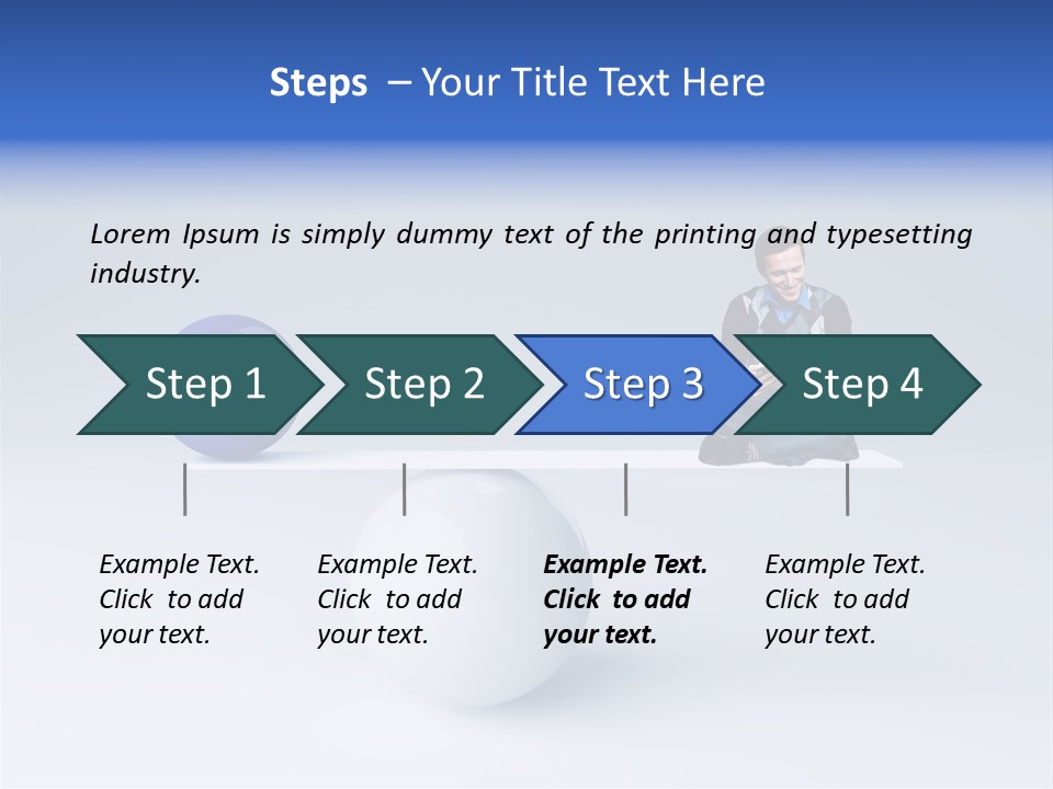 Ball Stability Study PowerPoint Template