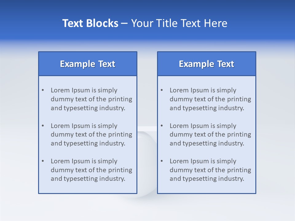Ball Stability Study PowerPoint Template
