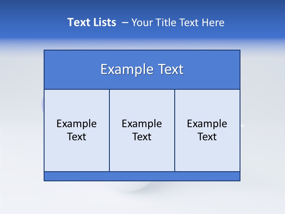 Ball Stability Study PowerPoint Template