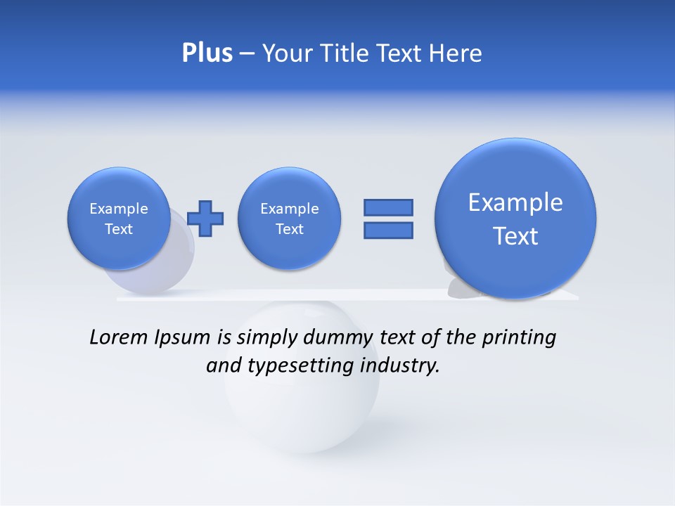 Ball Stability Study PowerPoint Template