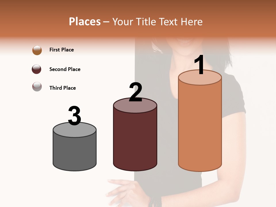 Holding Adorable  PowerPoint Template