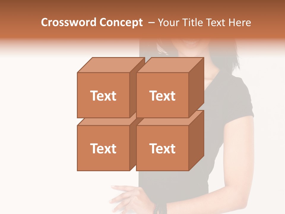 Holding Adorable  PowerPoint Template
