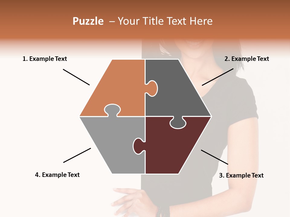 Holding Adorable  PowerPoint Template