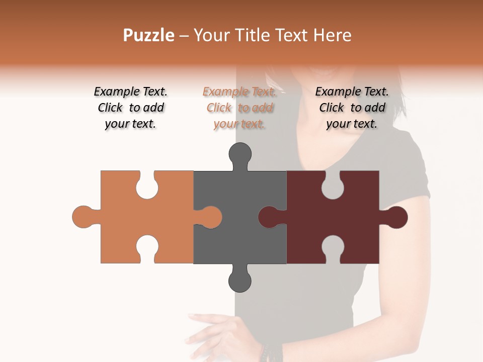 Holding Adorable  PowerPoint Template