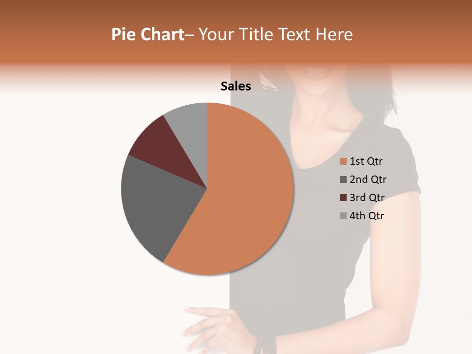 Holding Adorable  PowerPoint Template