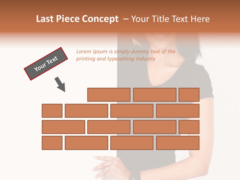 Holding Adorable  PowerPoint Template