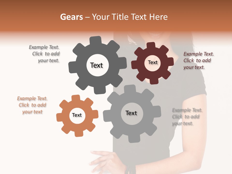 Holding Adorable  PowerPoint Template