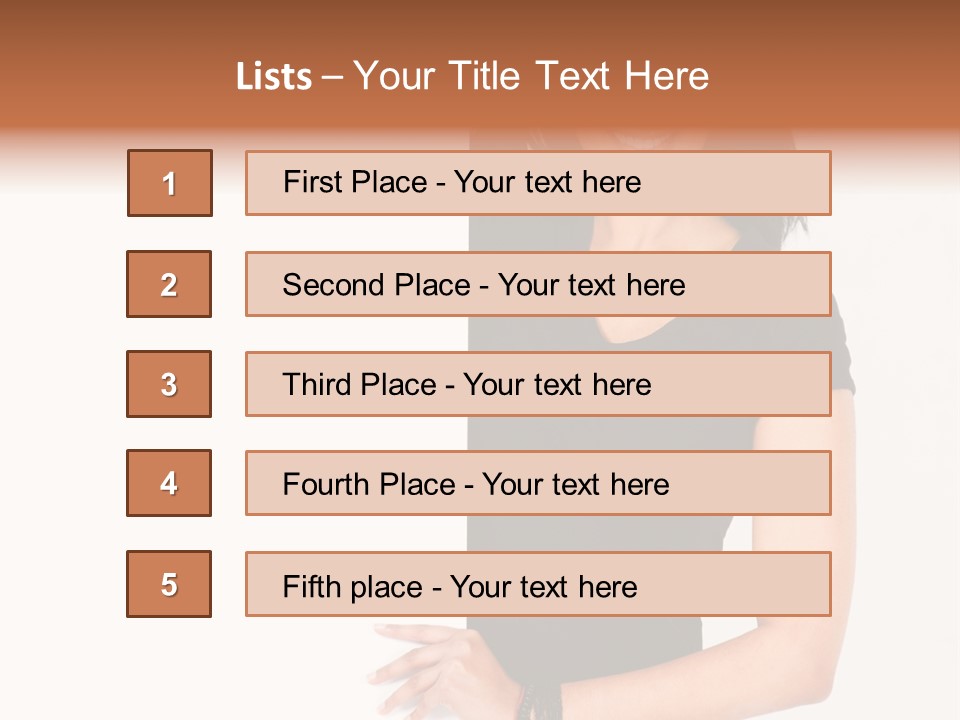 Holding Adorable  PowerPoint Template