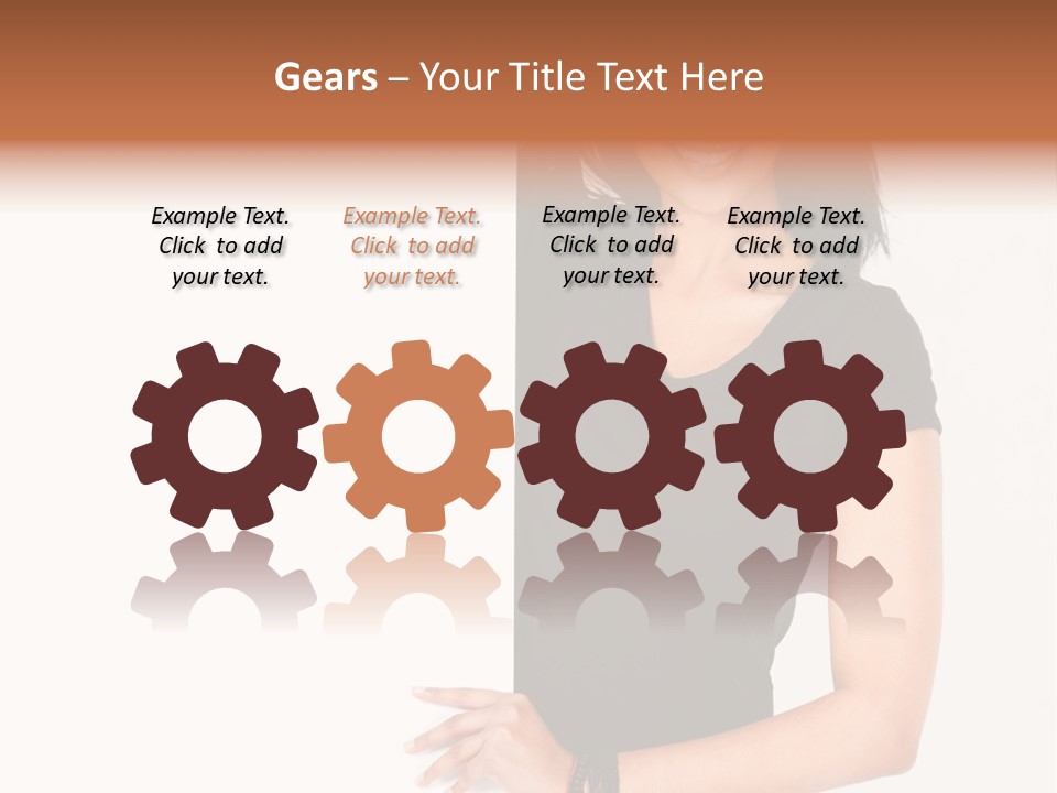 Holding Adorable  PowerPoint Template