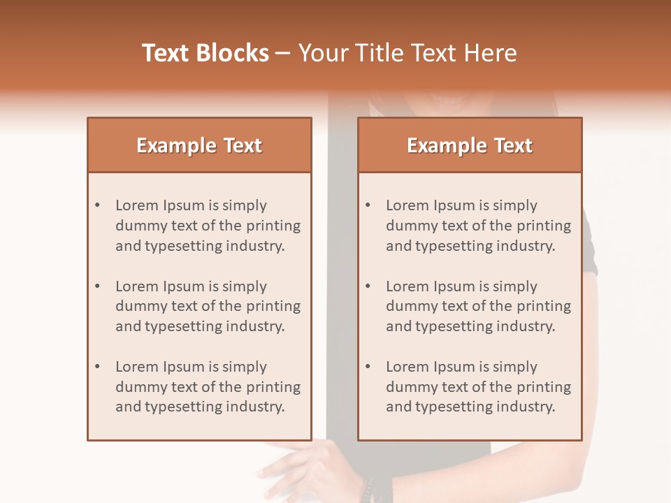 Holding Adorable  PowerPoint Template