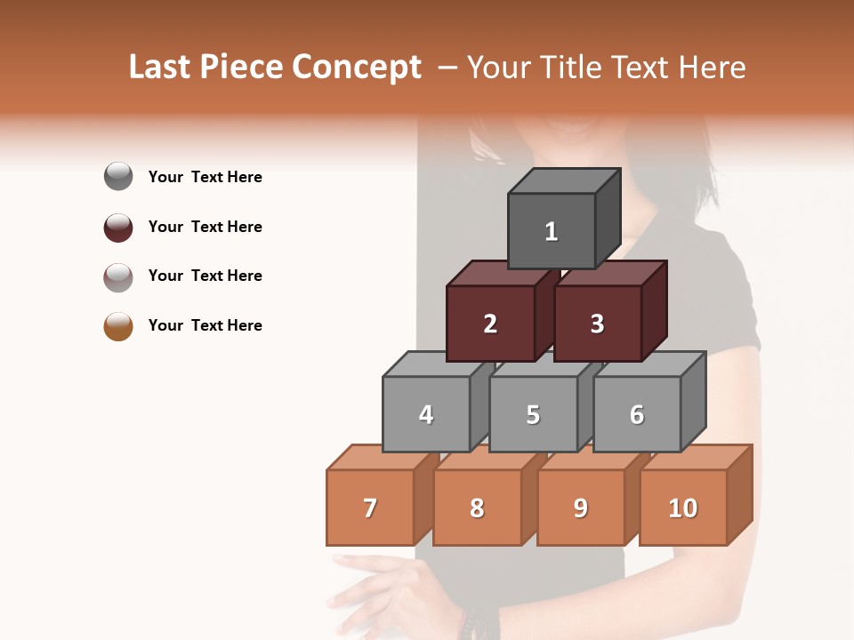 Holding Adorable  PowerPoint Template