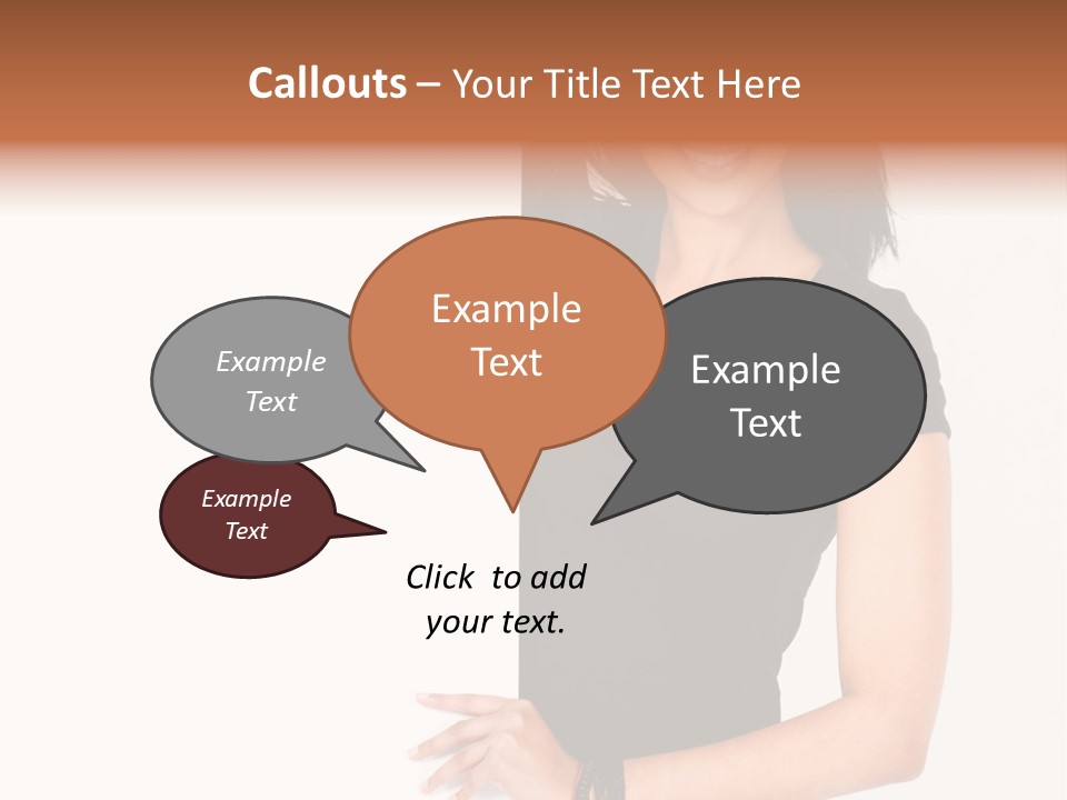 Holding Adorable  PowerPoint Template