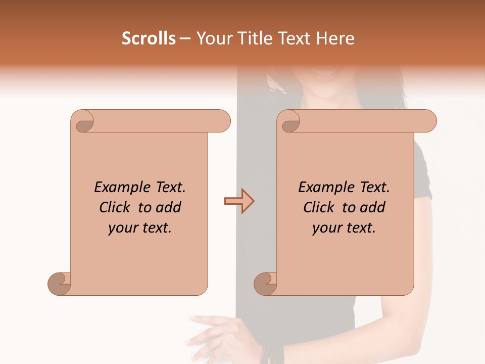 Holding Adorable  PowerPoint Template