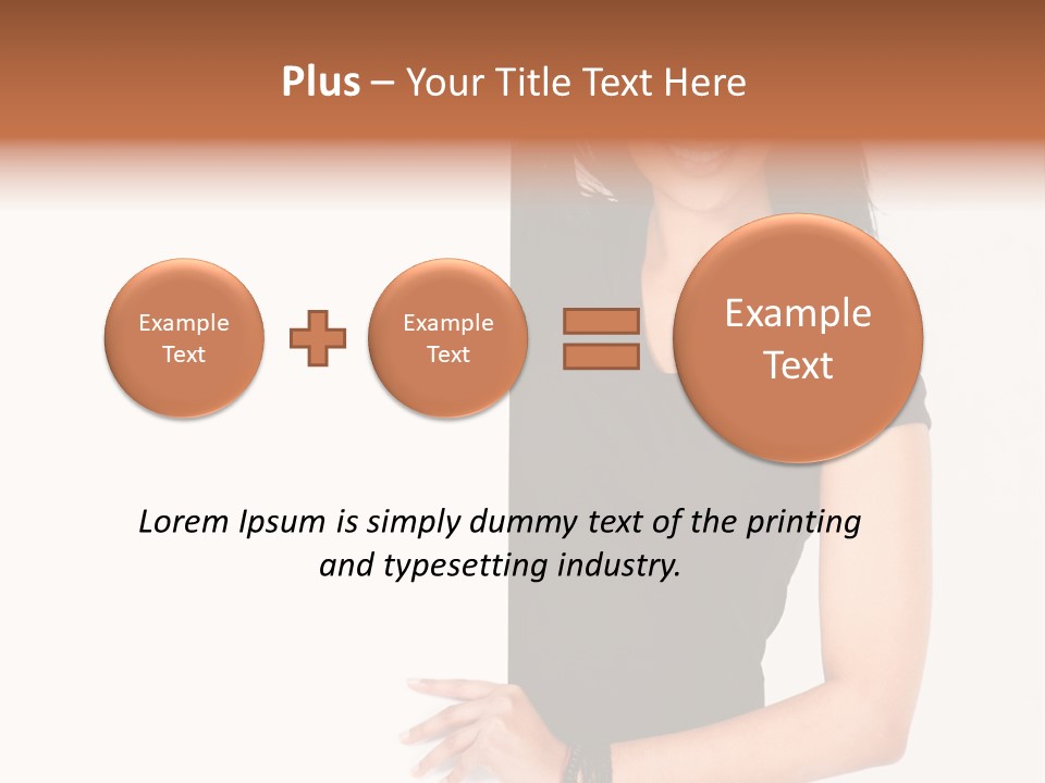 Holding Adorable  PowerPoint Template