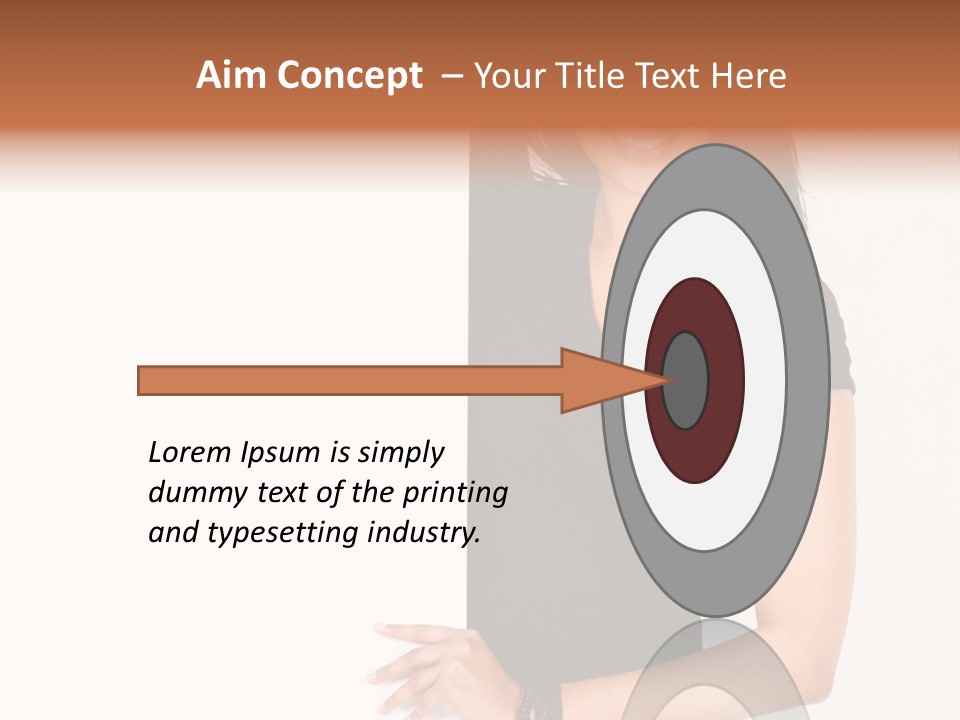 Holding Adorable  PowerPoint Template