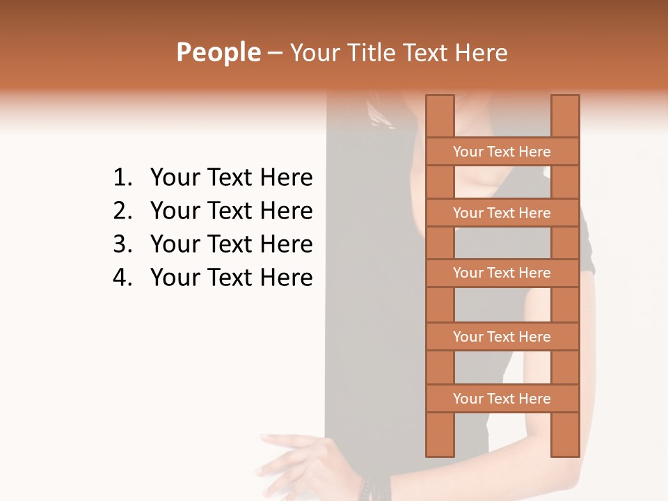 Holding Adorable  PowerPoint Template