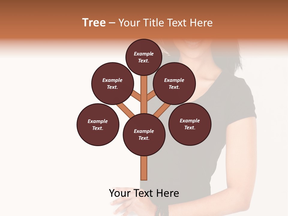 Holding Adorable  PowerPoint Template