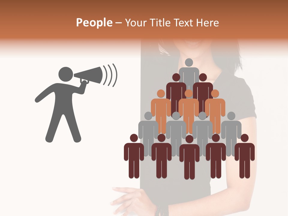 Holding Adorable  PowerPoint Template