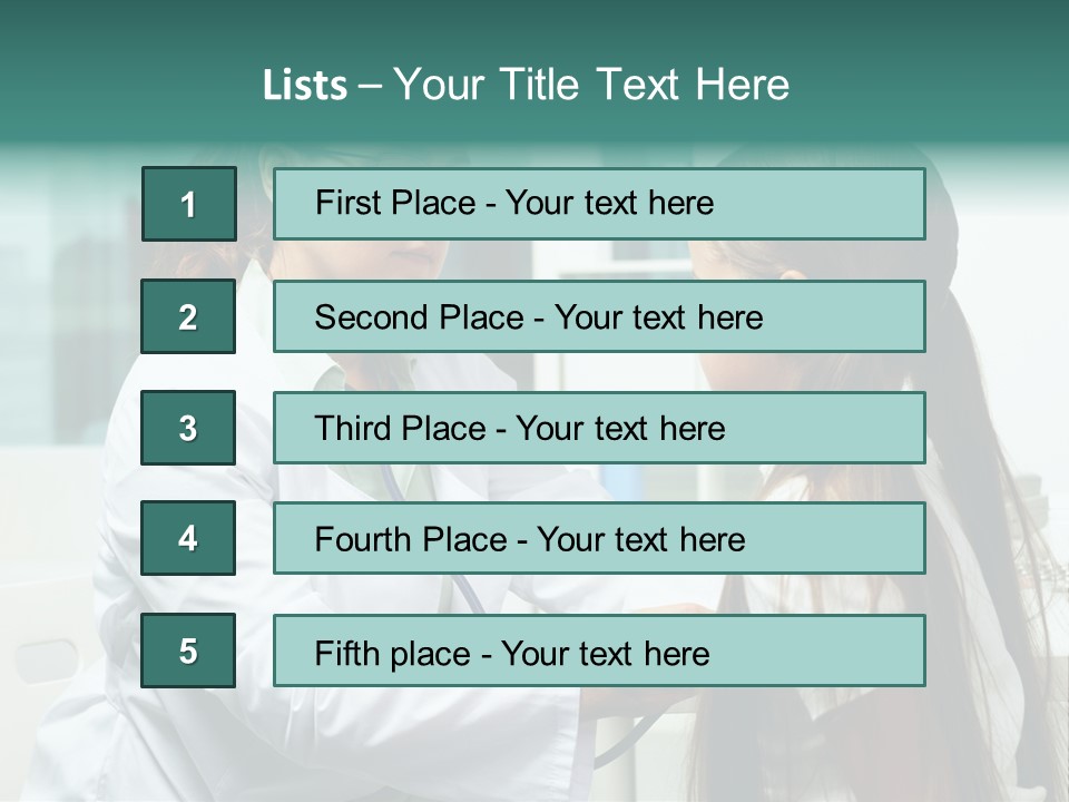 Stethoscope Professional Two PowerPoint Template