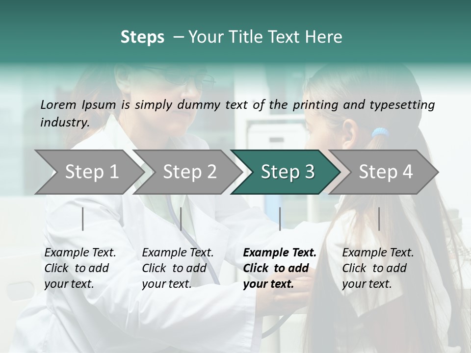 Stethoscope Professional Two PowerPoint Template