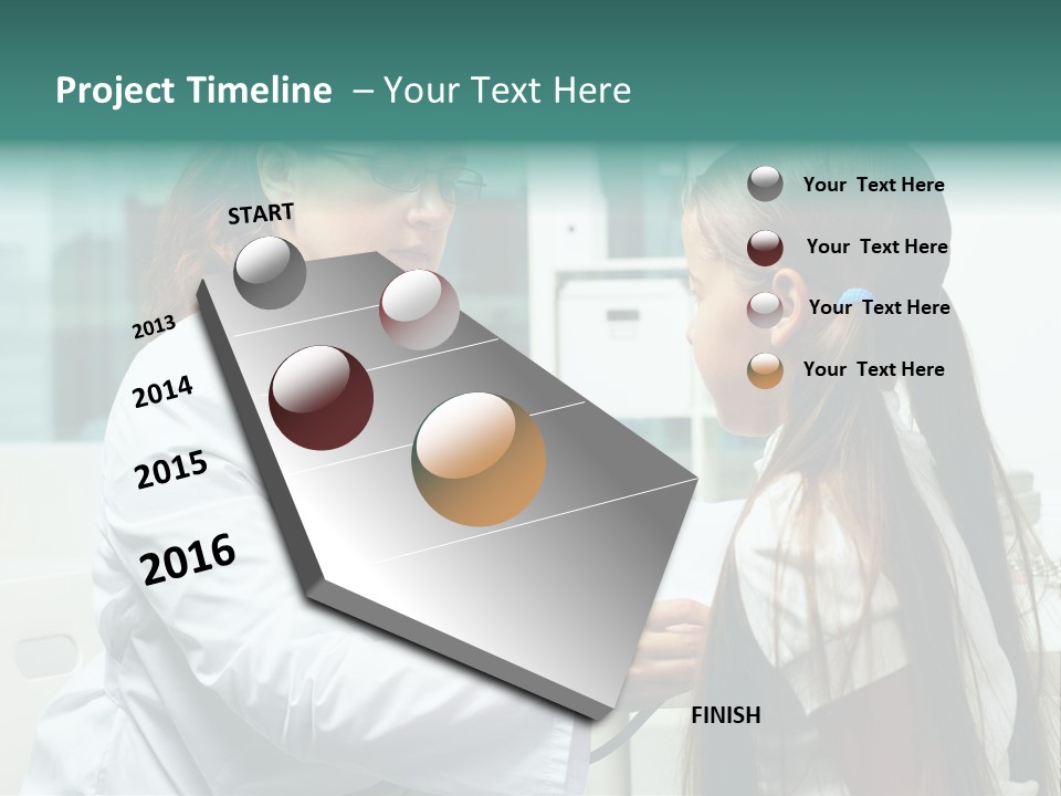Stethoscope Professional Two PowerPoint Template