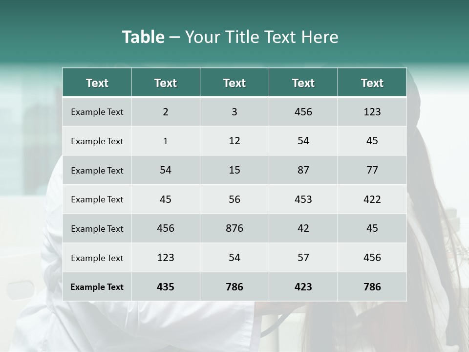 Stethoscope Professional Two PowerPoint Template