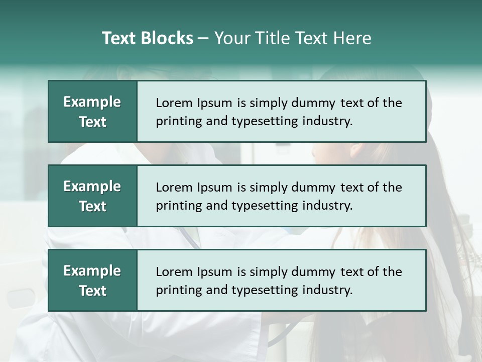 Stethoscope Professional Two PowerPoint Template