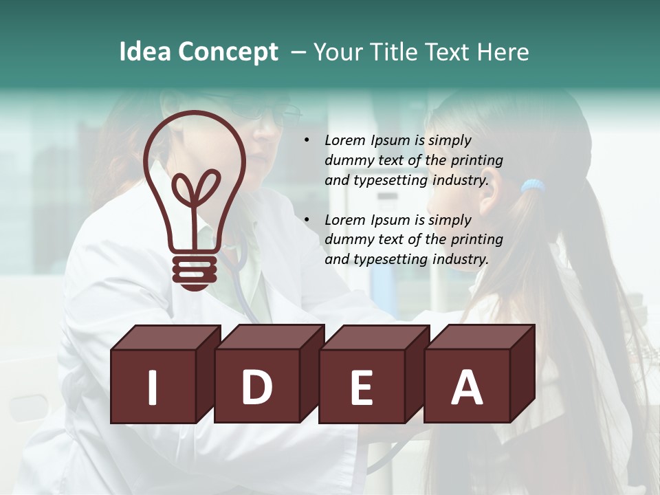 Stethoscope Professional Two PowerPoint Template