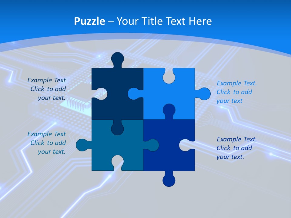 Electricity Technology Integrated PowerPoint Template