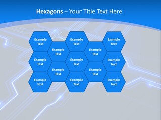 Electricity Technology Integrated PowerPoint Template