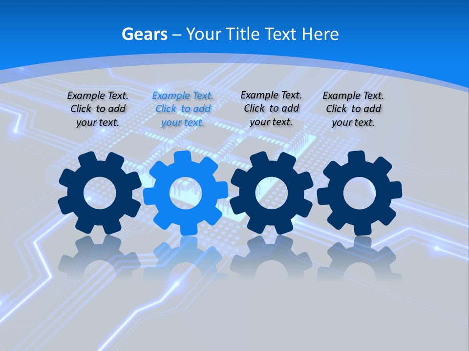 Electricity Technology Integrated PowerPoint Template