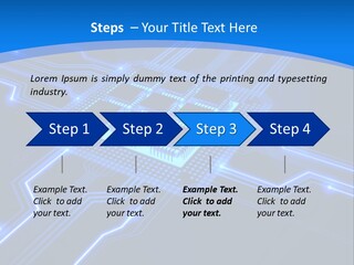 Electricity Technology Integrated PowerPoint Template