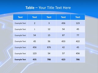 Electricity Technology Integrated PowerPoint Template