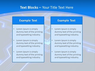 Electricity Technology Integrated PowerPoint Template