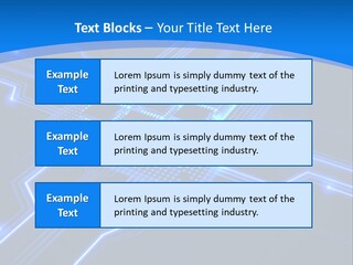Electricity Technology Integrated PowerPoint Template