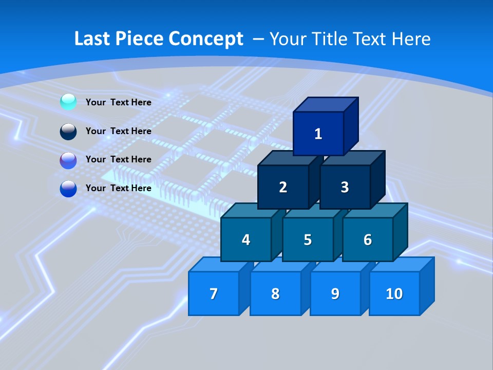 Electricity Technology Integrated PowerPoint Template