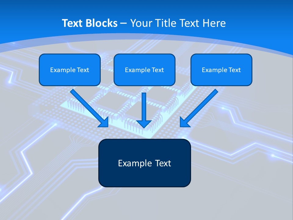 Electricity Technology Integrated PowerPoint Template